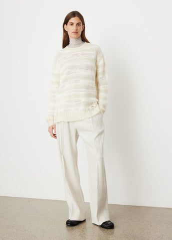 Karita Mohair Stripe Knit Jumper
