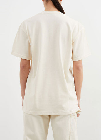 Printed Peach Logo T-Shirt