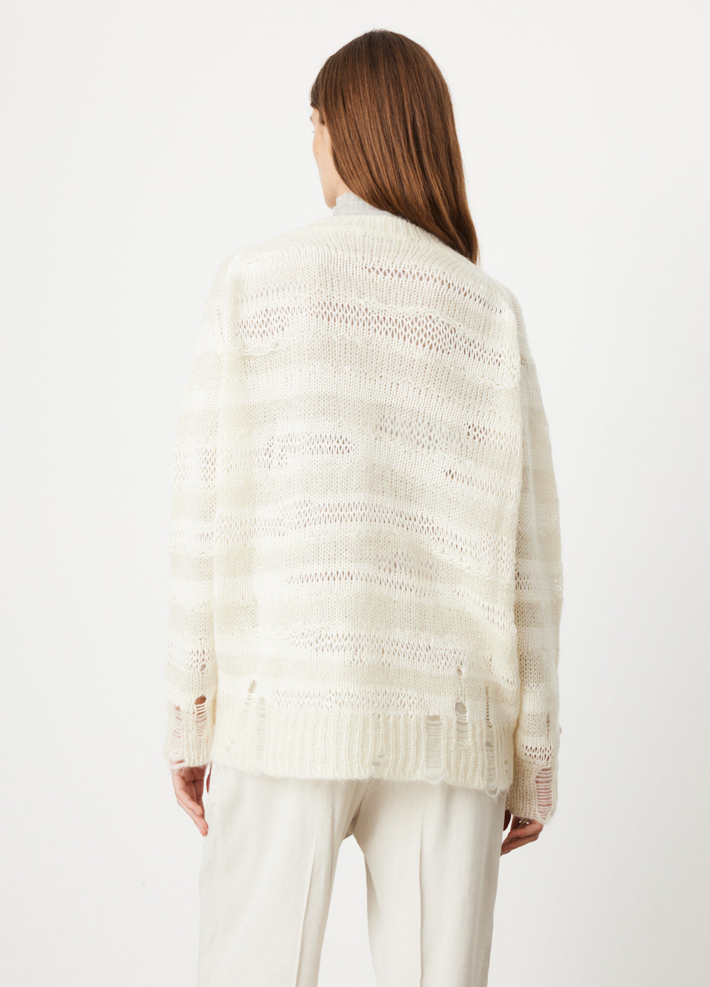Karita Mohair Stripe Knit Jumper