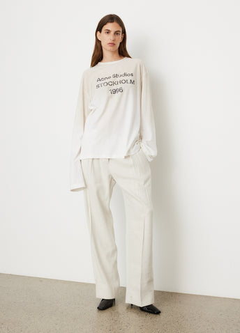 【Acne Studios】Edden 1996 長袖 Tシャツ（2色） Edden U 1996 T-Shirt