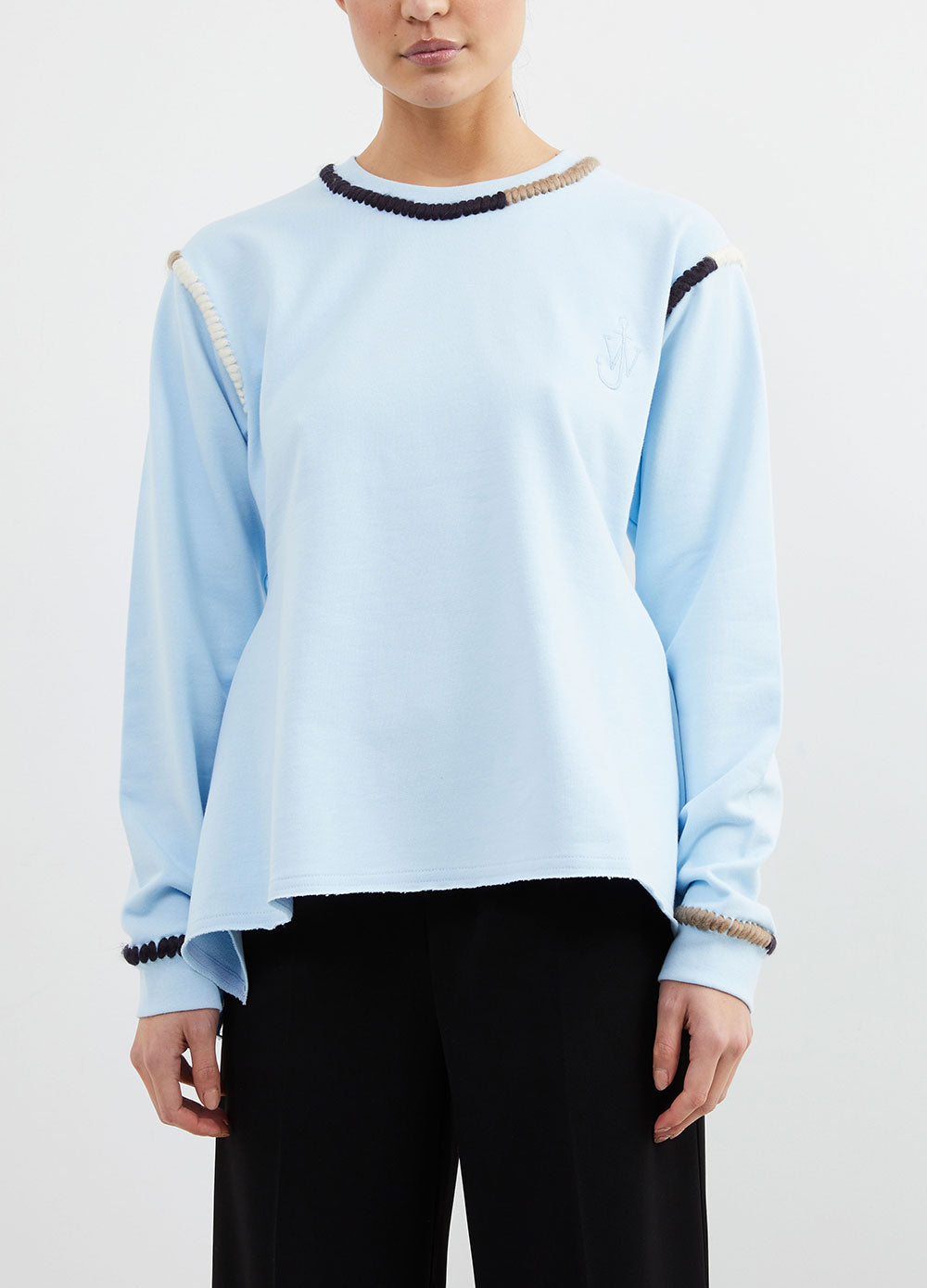 Asymmetric Stitch Sweatshirt
