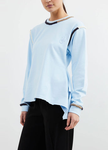 Asymmetric Stitch Sweatshirt