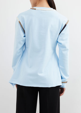 Asymmetric Stitch Sweatshirt