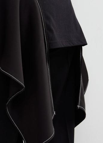 Draped Hem T-Shirt