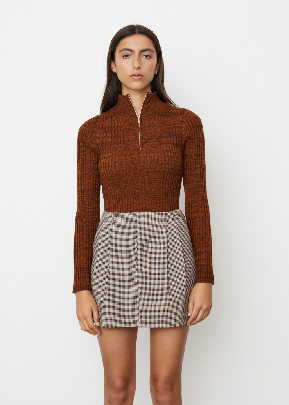 Ava Rib Knit Skivvy