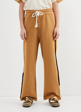 Wide Leg Stitch Track Pant
