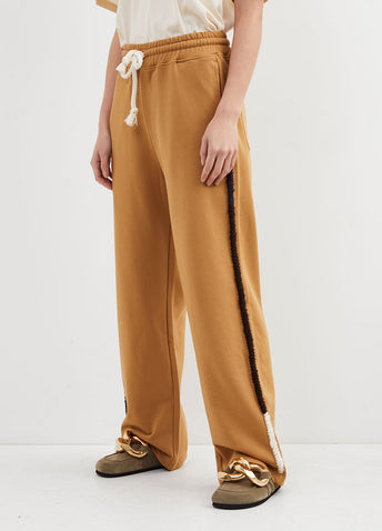 Wide Leg Stitch Track Pant