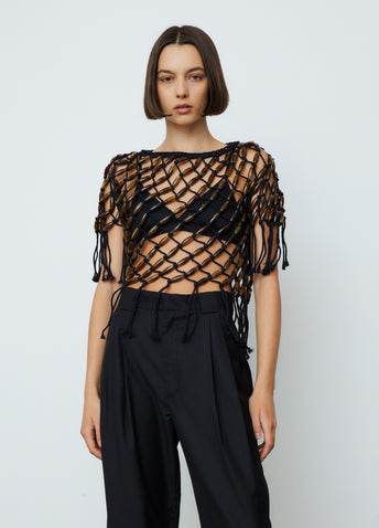 Macrame Bead T-Shirt