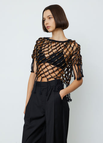 Macrame Bead T-Shirt