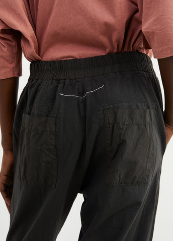Double Jersey Contrast Tapered Pant