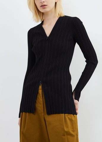 Rib Knit Cardigan
