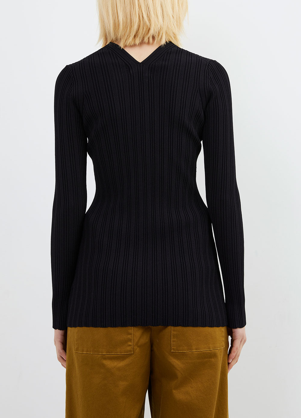 Rib Knit Cardigan