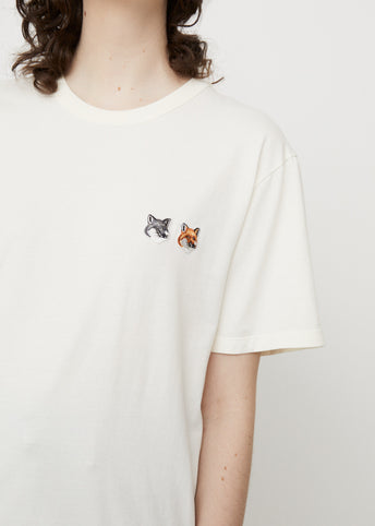 Double Fox Head T-Shirt