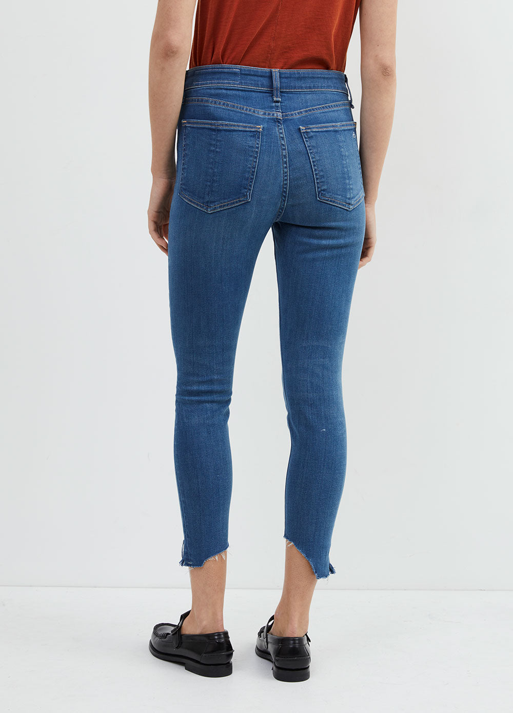Nina High-rise Ankle Skinny Jeans