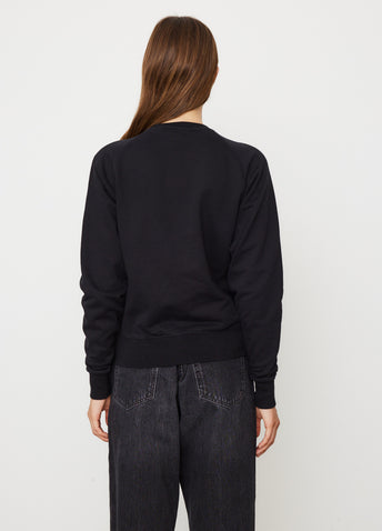 Dressed Fox Patch Adjusted Sweatshirt
