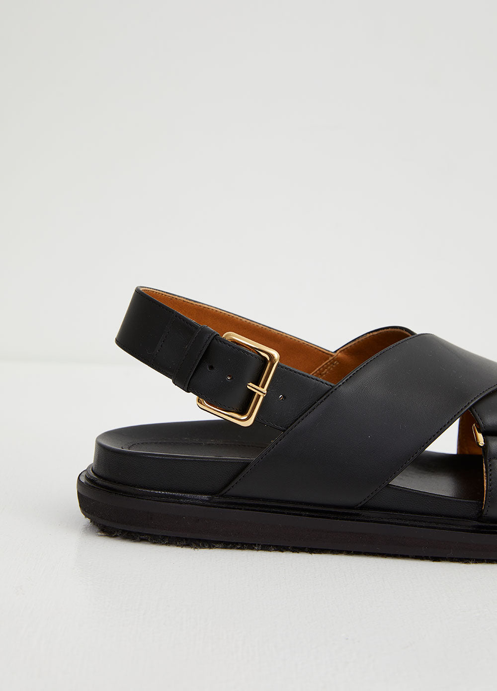 Marni Black Fussbett Sandals – BlackSkinny