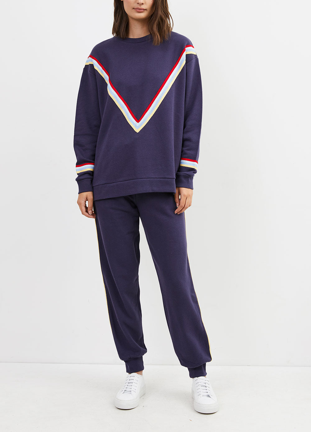 Chevron Boyfriend Sweatshirt