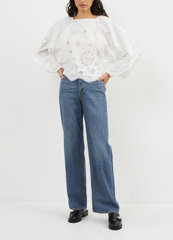 Broderie Anglaise Blouse