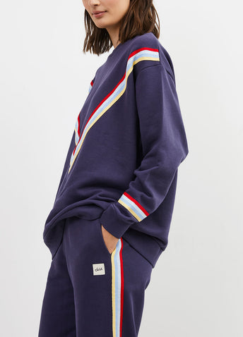 Chevron Boyfriend Sweatshirt