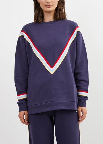 Chevron Boyfriend Sweatshirt
