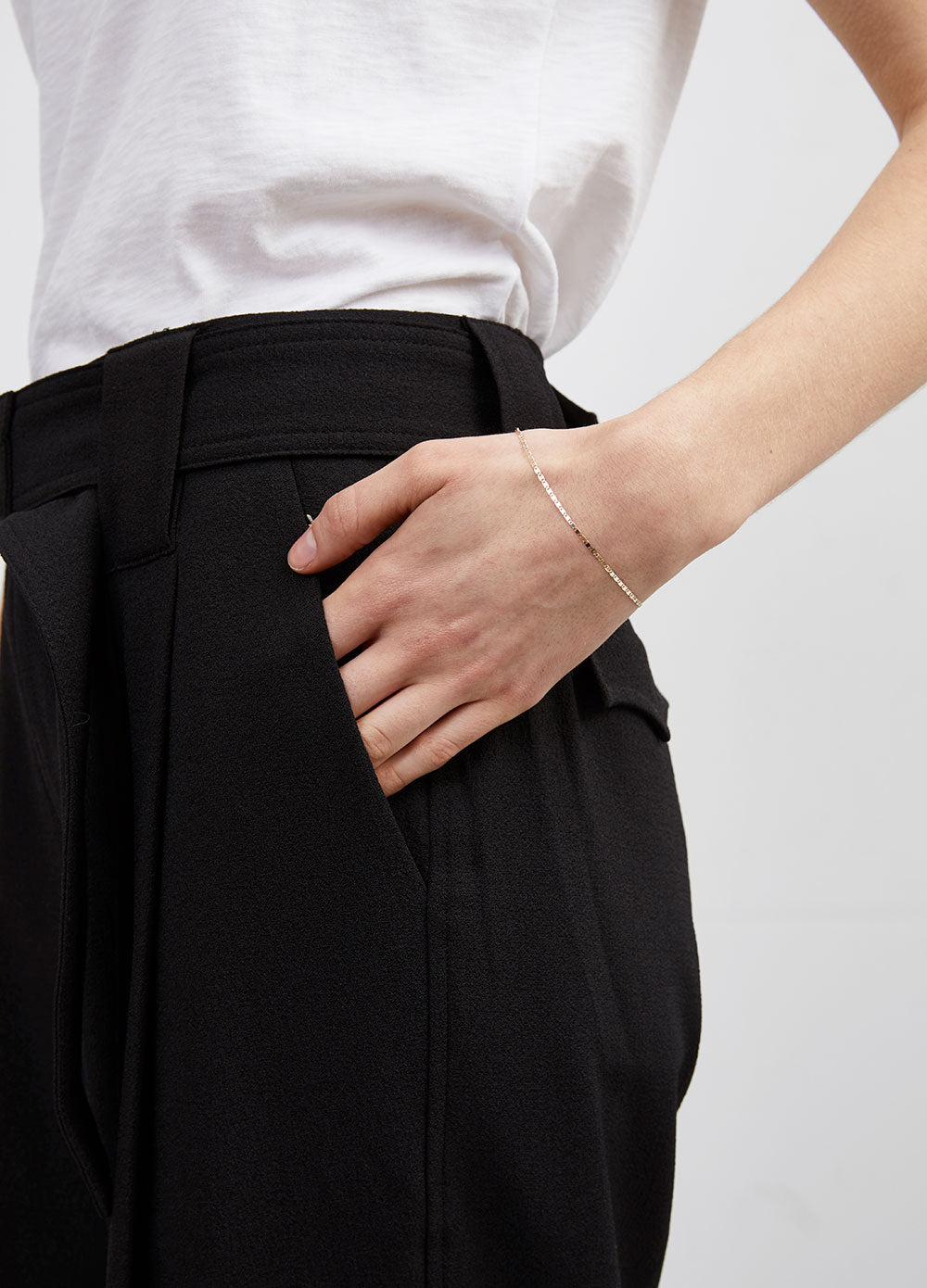 Heavy Crepe Trousers