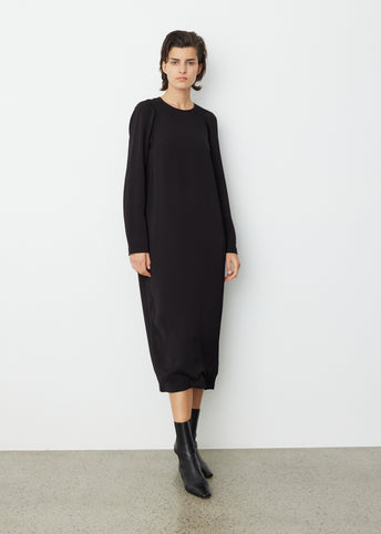 Slouched Shoulder Dress