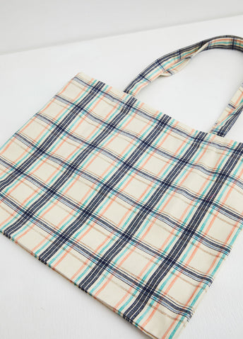 Diane Check Tote