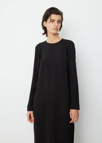 Slouched Shoulder Dress