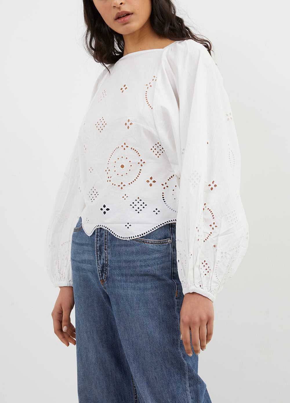 Broderie Anglaise Blouse