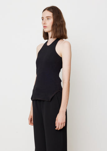 Slim Rib Crossback Tank