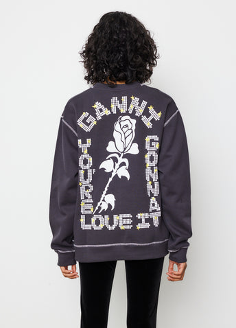Isoli Dark Rose Sweatshirt