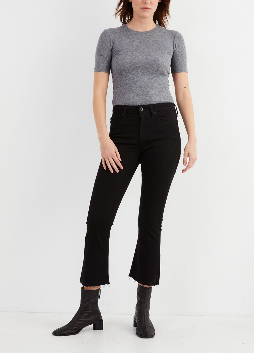 Crop Flare No Fade Jeans