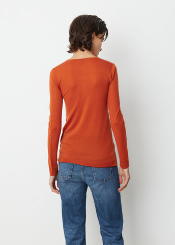 Fine Knit Merino Cardigan