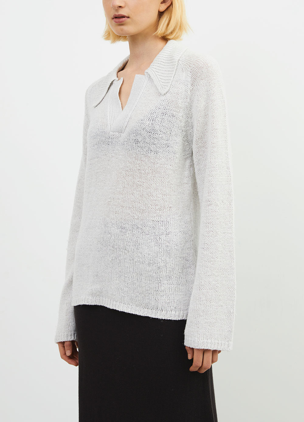 Knitted Polo Shirt