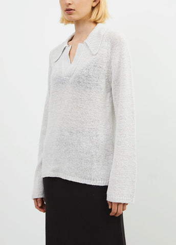 Knitted Polo Shirt