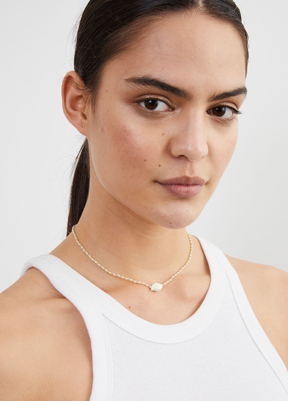 x Terry Shell Necklace