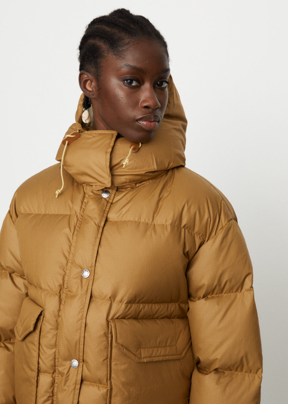 brown short jacket womens