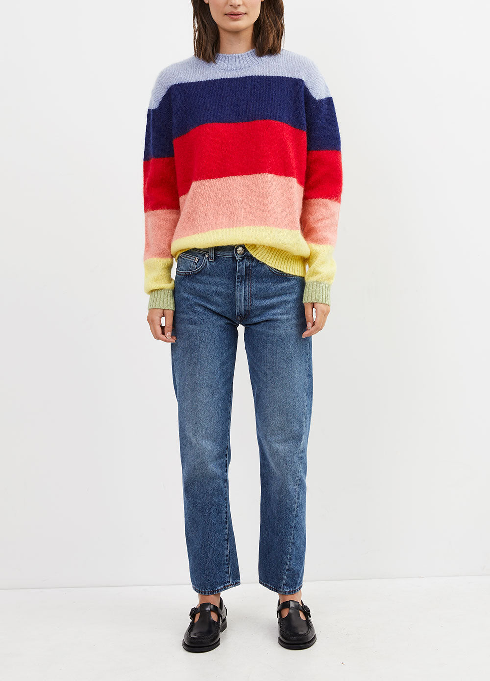 Rainbow Knit Sweater