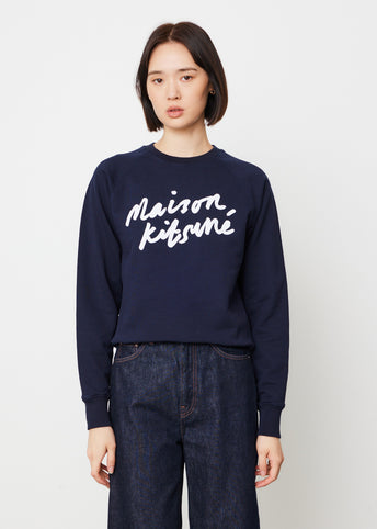 Handwriting Adjusted Sweatshirt