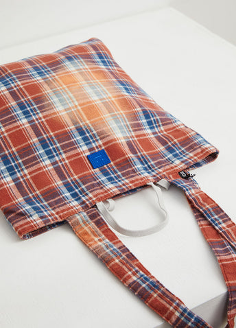Flannel Face Totebag