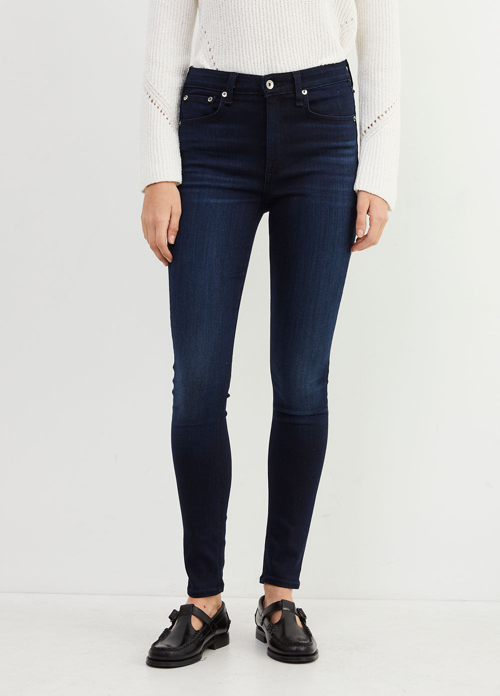 Nina High-Rise Skinny Jeans