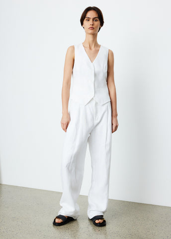 Sadie Linen Vest