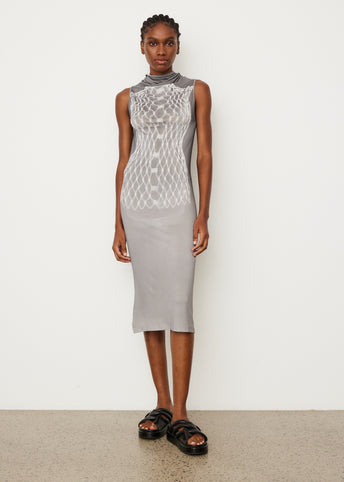 Jersey Printed Dress