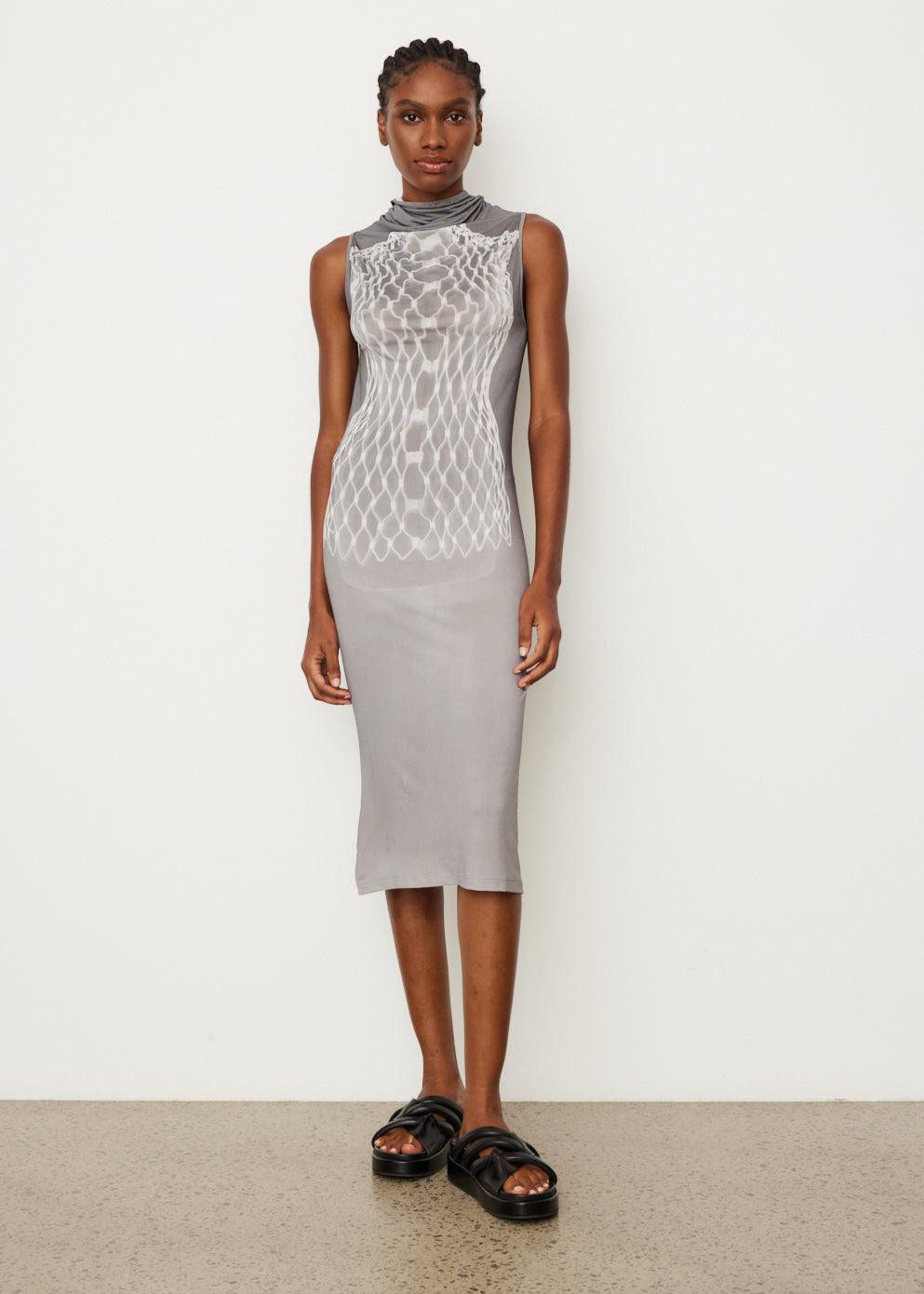Jersey Printed Dress