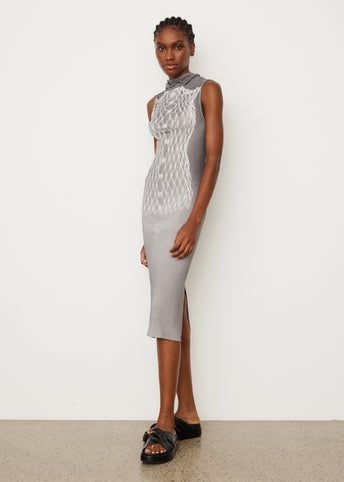 Jersey Printed Dress