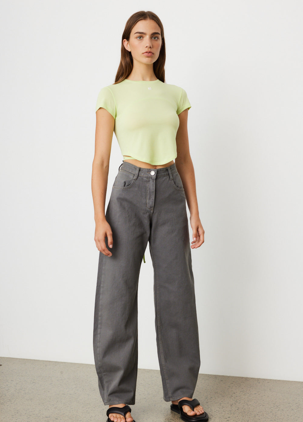 【LOW CLASSIC】WIDE COCOON FIT JEAN☆25SS☆ジーンズ Wide Cocoon Fit Jeans