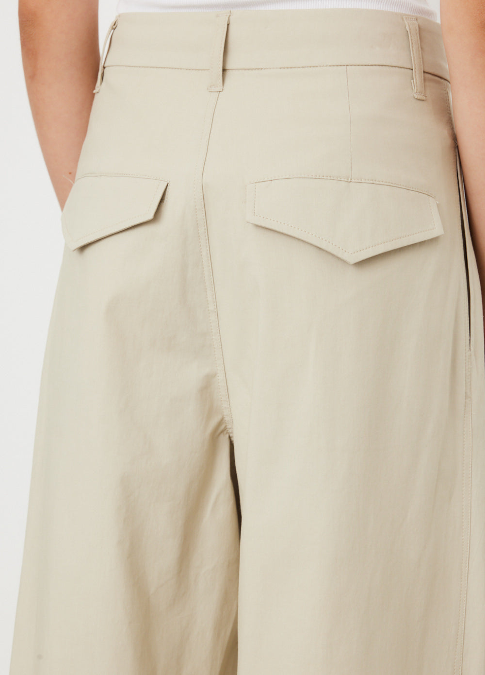 Relaxed Pleat Front Pants