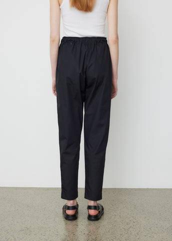 Contrast Stitch Poplin Pant