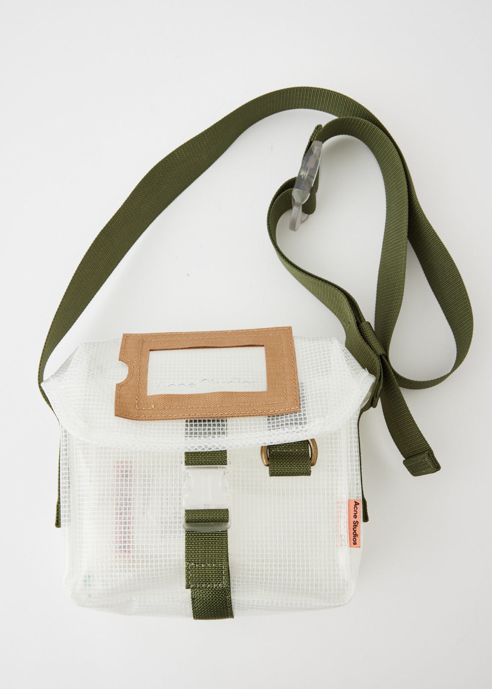 Transparent Mini Messenger Bag