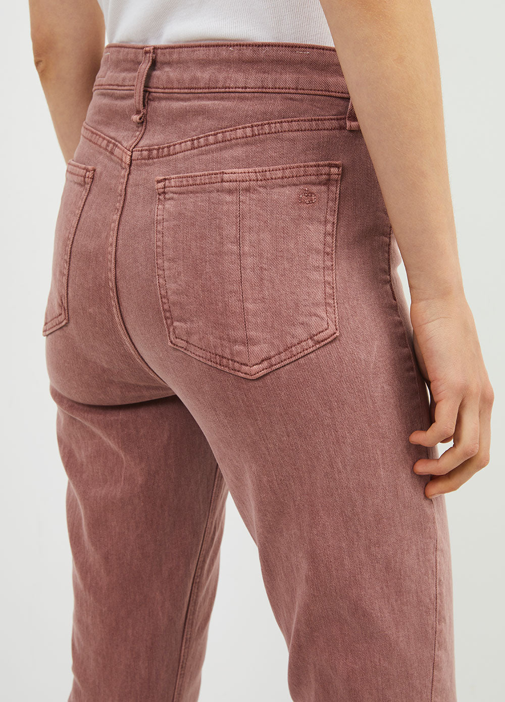 Nina High-rise Ankle Cigarette Jeans
